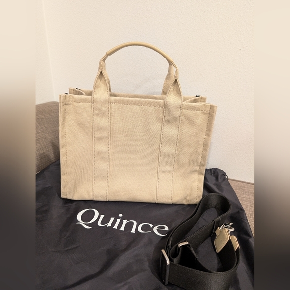 Quince Small Crossbody Tote - Picture 3 of 16